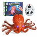 Remote Control Crawling RC Octopus Toy with Blue LED Eyes Realistic Movement Crawling,Robot Toys for Boys Girls Ages 6 and Up. Available at Crazy Sales for $29.99