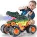 Remote Control Dinosaur Car Toys for Kids RC All Terrain Dinosaur Car with Light Sound Spray 2.4GHz. Available at Crazy Sales for $34.95