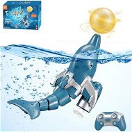 Detailed information about the product Remote Control Dolphin Toy for Kids, 2.4GHz High Simulation RC Dolphin for Lake River & Pool, Great Gift RC Boat Water Toys with Dolphin Head Ball Rotation for Boys and Girls