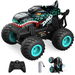 Remote Control Dragon Monster Truck 2.4GHz Stunt Car RC Toys Light Sound All Terrain Indoor Outdoor for Kids Color Cyan Blue. Available at Crazy Sales for $39.99