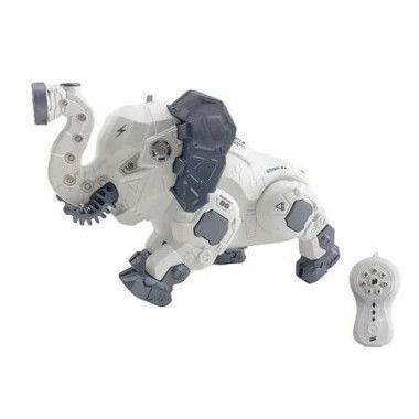 Remote Control Electric Toy Mechanical Elephant Spray Music Kids Smart Toy Boy Gift for 7 Year Olds