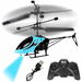 Remote Control Helicopter Kids,RC Helicopters with LED,One Key Take Off Landing,Aircraft Flying Toy,Blue. Available at Crazy Sales for $39.99