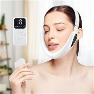 Detailed information about the product Remote Control Micro Current Color Light Face Sliming Instrument V-face Facial Lifting Belt V Line Double Chin-White