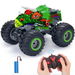 Remote Control Monster Truck for Boys 8 to 12, RC Car Toys for Kids Age 4 to 7, Birthday for Boys with Music Lights, Green. Available at Crazy Sales for $34.95