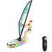 Remote Control Sailboat Racing Toy, Auto-Balance RC Surf Boat Dual Propellers 2.4 GHz Watercraft with 180 Degree Flip Balance Bar and LED Light (Green). Available at Crazy Sales for $34.95
