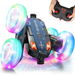 Remote Control Stunt Car 2.4Ghz 4WD Double-Sided 360 Degree Rotating Crawler with Headlights Wheel Lights. Available at Crazy Sales for $34.99