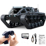 Detailed information about the product Remote Control Tank, RC Tank Offroad Crawler for Kids, 2.4Ghz Remote Control Crawler Drift Tank with 360 Degree Rotating Drifting Armored Truck, Dark Gray