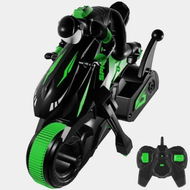 Detailed information about the product Remote Controlled Motorcycle Sprint Stunt 360 Degree Rising and Evoluzoni 360 Acrobatic Motorcycle Drift Birthday Christmas Gift COL.Green