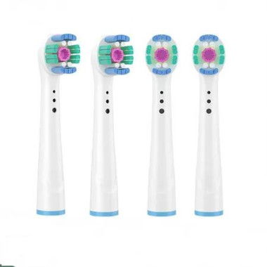 Replacement Brush Heads for Oral B Compatible Electric Toothbrush Heads, 4 Whitening