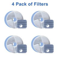 Detailed information about the product Replacement Cat Filter Water Fountain 4pcs Pet Drinking WF120 Filter Replacements