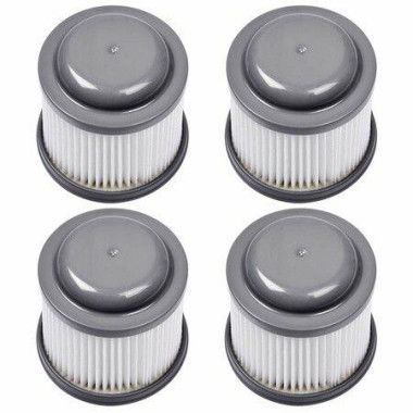 Replacement Filters - Set Of 4 PVF110 Replacement Filters For Black & Decker BDH2000PL Pivoting Vacuum Cleaner.