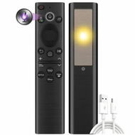 Detailed information about the product Replacement Solar TV Remote Control for Samsung Smart TV (2018-2025) Rechargeable Solarcell,USB-C Charging,Voice & Bluetooth