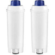 Detailed information about the product Replacement Water Filter Cartridges, Activated Carbon Softener for DeLonghi Coffee Machines DLSC002,Compatible with ECAM,ESAM,ETAM,BCO,EC (Pack of 2)