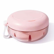 Detailed information about the product Retainer Case, Retainer Cleaner Case, Definitely No Leak Denture Case Denture Bath Box for Traveling Perfectly (Pink)