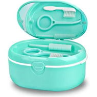 Detailed information about the product Retainer Denture Bath Case Cup Box Holder Storage Soak Container With mirror Orthodontics Mouth Guard Bracesï¼ˆgreenï¼‰