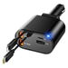 Retractable Car Charger 4 in 1, Fast Car Phone Charger with Cord 2.6ft, USB C and Apple Car Adapter, Compatible with iPhone, Galaxy, Pixel. Available at Crazy Sales for $19.95