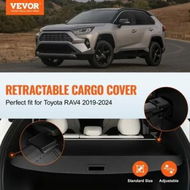 Detailed information about the product Retractable Cargo Cover for Toyota RAV4 2019-2024 Upgrade Rear Trunk Cover