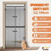 Retractable Safety Gate Pet Dog Cat Extra Tall Fence Enclosure Barrier Safe Guard Security Fencing for Doorway Stairs Kitchen 190 to 250cm Black. Available at Crazy Sales for $109.95