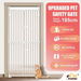 Retractable Safety Gate Pet Dog Cat Security Stair Barrier Extra Tall Fence Enclosure Guard Kitchen Doorway Fencing 190 to 250cm. Available at Crazy Sales for $109.95