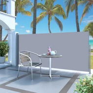 Detailed information about the product Retractable Side Awning 120 x 300 cm Grey