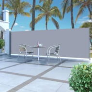 Detailed information about the product Retractable Side Awning 160 x 500 cm Grey