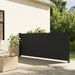 Retractable Side Awning Black 100x500 cm. Available at Crazy Sales for $119.95