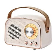 Detailed information about the product Retro Bluetooth Speakers, Wireless Vintage Speaker, Outdoors Wireless Portable Bluetooth Speaker Supports TF Card AUX for Home (White)