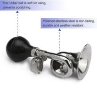 Detailed information about the product Retro Bugle Horn for Vehicles, Bicycles, and Golf Carts