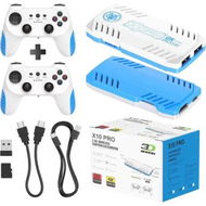 Detailed information about the product Retro Game Stick with 50000+ Games,4K HDMI HD Plug and Play Game Stick with 2 Controllers,Support 50+ Simulators,2 Player Battle,White
