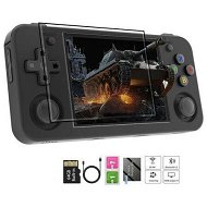 Detailed information about the product Retro Handheld Game Consoles with Built-in 5500+ Games 64G TF Card 3.5-inch IPS Screen Portable Pocket Retro Video Game Console (Black)