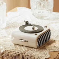 Detailed information about the product Retro Speaker 6D Surround Sound Vintage Record Music Player White