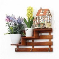 Detailed information about the product Retro Wall Shelf Wood Rope Swing Shelves Baby Kids Room Storage Holder Decor NEWA