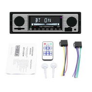 Detailed information about the product Revamp Your Ride - Vintage Car Radio with MP3 Player and Classic Stereo Sound