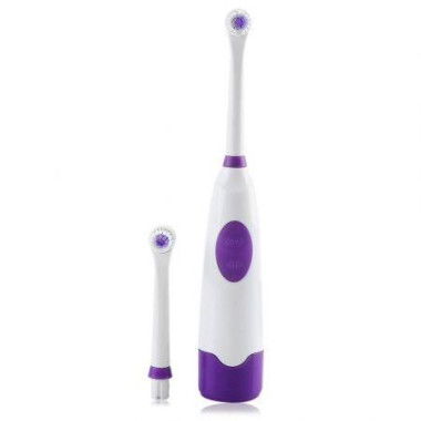 Revolving Electric Toothbrush With Replacement Brush Head