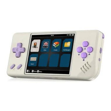 RG28XX Retro Handheld Game Console,2.83 Inch IPS Screen 3100mAH Battery Linux System, Built-in 64G TF Card 5000+ Games, Support Multimedia Application & HDMI TV Output (Beige White)