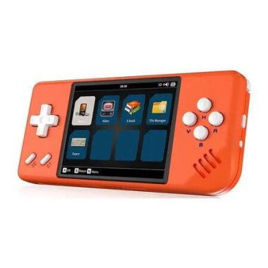 RG28XX Retro Handheld Game Console,2.83 Inch IPS Screen 3100mAH Battery Linux System, Built-in 64G TF Card 5000+ Games, Support Multimedia Application & HDMI TV Output (Orange)