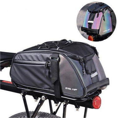 Riding Bike Rear Seat Bag Bicycle Luggage Carrier Rack Mountain Cycling Tail Bags Waterproof Travel Tail Bags Bicycle Accessories