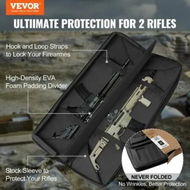 Detailed information about the product Rifle Bag 36 inch Tactical Double Long Gun Bag for 2 Rifles & 2 Pistols