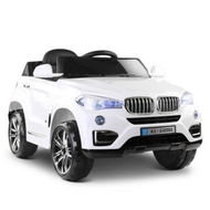 Detailed information about the product Rigo Kids Electric Ride On Car SUV BMW-Inspired X5 Toy Cars Remote 6V White