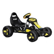 Detailed information about the product Rigo Kids Pedal Go Kart Ride On Toys Racing Car Plastic Tyre Black