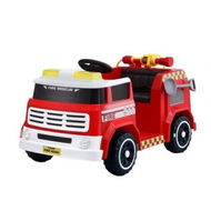 Detailed information about the product Rigo Kids Ride On Car Electric Fire Engine Fighting Truck with Water Gun Music