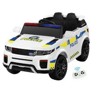 Detailed information about the product Rigo Kids Ride On Car Electric Patrol Police Toy Cars Remote Control 12V White