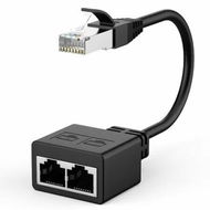 Detailed information about the product RJ45 Network Ethernet Adapter Splitter,esbeecables Ethernet Splitter 1 Male to 2 Female LAN Ethernet Splitter Adapter