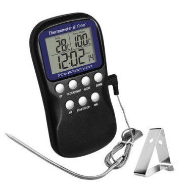 Roast Thermometer Bluetooth Grill Thermometer Digital Wireless Kitchen Thermometer Meat Thermometer For Bbq Cooking Chamber