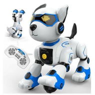 Detailed information about the product Robot Dog Toy Programmable Remote Control Robot Puppy with Voice,Touch Sensors,Dancing Singing,Animal Sound Imitation Smart Stunt Robot Pet(Blue)