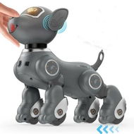 Detailed information about the product Robot Dog Toy Voice & 2.4GHz Remote Control Robot Pet with Interactive Touch Sensors Robotic Puppy Toy for Boys & Girls(Grey)