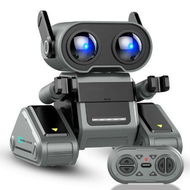 Detailed information about the product Robot Toys Remote Control Toy Robots for Kids with LED Eyes Flexible Head & Arms Dance Moves and Music Gift for Kids Ages 3+(Dark Grey)