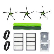 Detailed information about the product Robot Vacuum Cleaner Hepa Filter Side Brush Dust Bag Spare Parts Accessories for iRobot Roomba S9 9150 S9 Plus 9550