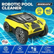 Detailed information about the product Robotic Pool Cleaner Cordless Auto Electric Suction Vacuum Cleaning Battery Magnetic Drive Sweep 270Min 150 Square Metres Aboveground Inground Swimming