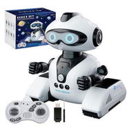 Detailed information about the product Robots Toys for Kids, 2.4Ghz Remote Control Robot Toys with Music and LED Eyes for Boys Girls 3 to 12 Year White